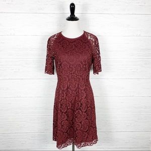 madewell magnolia lace dress